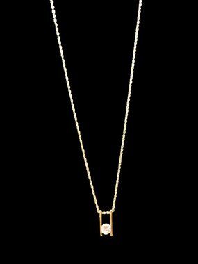 Brilliant Modern Tension Pendant Necklace